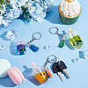 Olycraft DIY Keychain Making Kits DIY-OC0001-54-5