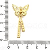 Brass Micro Pave Cubic Zirconia Pendants KK-V008-26G-3
