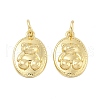 Brass Pendants KK-H206-06G-1