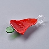 Christmas Handmade Lampwork Big Pendants LAMP-G141-07-2