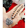 Ethnic Style Alloy Pendant Plastic Imitation Pearl Beaded Necklaces FS-WG6EDFA-07-1