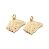 Brass Enamel Charms KK-S525-07G-2