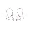 Brass Earring Hooks KK-R037-05P-A-2
