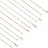 Unicraftale PVD Vacuum Plating 304 Stainless Steel Cable Chain & Snake Chain STAS-UN0018-09G-1