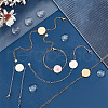  DIY Blank Dome Link Bracelet Maknig Kit DIY-NB0010-47B-4