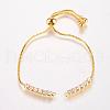 Brass Chain Bracelet Making MAK-P007-04-03G-1