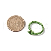 Glass Seed Bead Finger Rings RJEW-JR00875-01-3