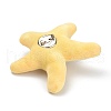 Cartoon Star Non Woven Fabric Brooch JEWB-Z001-09-3