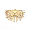 304 Stainless Steel Big Pendants STAS-N109-88G-1