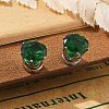 Cubic Zirconia Clip-on Earrings EJEW-L100-01P-06-1