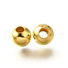 Brass Smooth Round Beads EC400-4G-2