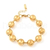 Round 304 Stainless Steel Beaded Bracelets for Women BJEW-B134-02G-2