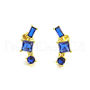 S925 Sterling Silver Geometric Stud Earrings WD8941-4-1