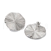 304 Stainless Steel Stud Earring Findings STAS-P357-01A-P-1