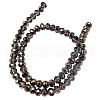 Electroplate Glass Beads EGLA-S003-3-2