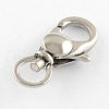 Polished 316 Surgical Stainless Steel Lobster Claw Swivel Clasps STAS-R072-30-2