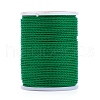 Round Waxed Polyester Cord YC-G006-01-1.0mm-18-1