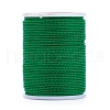 Round Waxed Polyester Cord YC-G006-01-1.0mm-18-1