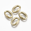 Spray Painted CCB Plastic Linking Rings CCB-R104-13A-02-1