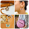 Alloy Enamel Pendant Decorations HJEW-TAC0042-7
