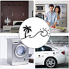 Beach Theme PVC Cartoon Self Adhesive Car Stickers FIND-WH0152-165C-5
