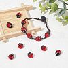 Olycraft Handmade Lampwork Beads Strands LAMP-OC0001-08-6
