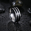 304 Stainless Steel Enamel Finger Rings for Men FS-WGADAB4-11-1