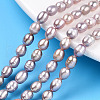 Natural Cultured Freshwater Pearl Beads Strands X1-PEAR-N012-04O-1