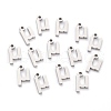 Non-Tarnish 304 Stainless Steel Pendants STAS-F267-10M-P-1