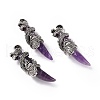 Natural Gemstone Pendants G-A210-01AS-2