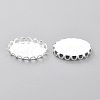 304 Stainless Steel Cabochon Settings STAS-Y001-10S-3