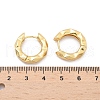 304 Stainless Steel Textured Hoop Earrings for Women EJEW-U060-01A-G-5
