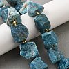 Raw Rough Natural Apatite Beads Strands G-Z087-B12-1