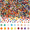 GOMAKERER 18 Strands 18 Colors Transparent Electroplate Glass Beads Strands EGLA-GO0001-05-1