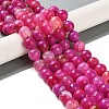 Natural Agate Beads Strands G-M437-C01-01C-1