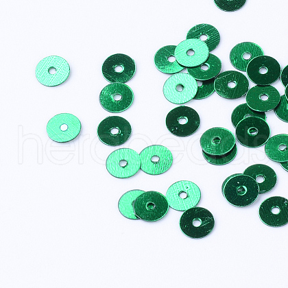 Ornament Accessories Plastic Paillette Beads X1-PVC-R014-3mm-04-1