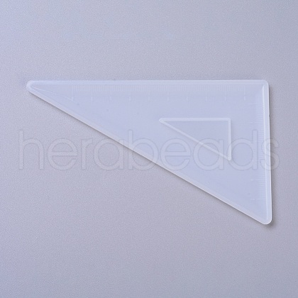 DIY Triangle Ruler Silicone Molds X-DIY-G010-67-1