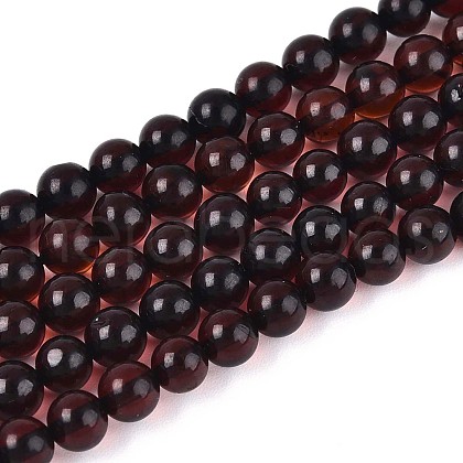 Natural Amber Beads Strands G-K387-D01-02-1