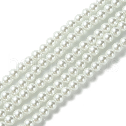 Eco-Friendly Glass Pearl Beads GLAA-S173-5mm-01-1