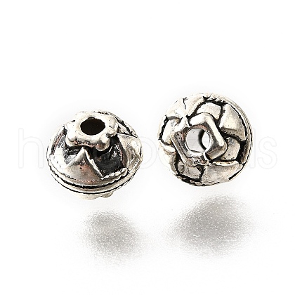 Tibetan Style Alloy Beads TIBE-L008-44AS-1