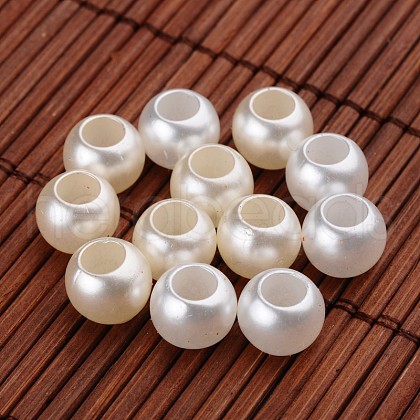 Acrylic Imitation Pearl Beads OACR-O002-2289-1