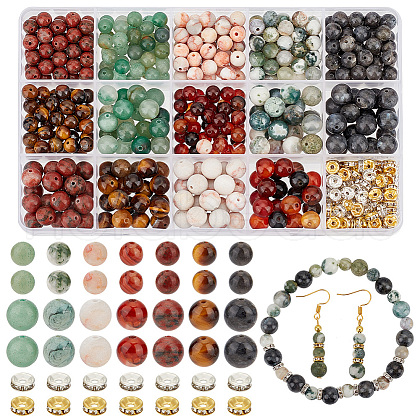   DIY Beads Jewelry Making Finding Kit DIY-PH0017-46-1