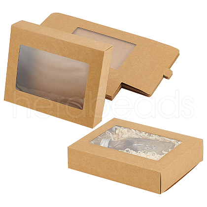 Cuboid Kraft Paper Storage Gift Boxes CON-WH0095-99A-01-1