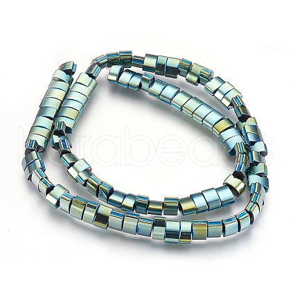 Electroplate Non-magnetic Synthetic Hematite Bead Strands G-I208-16-E-1