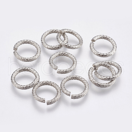 Tarnish Resistant 304 Stainless Steel Open Jump Rings STAS-G174-01P-1