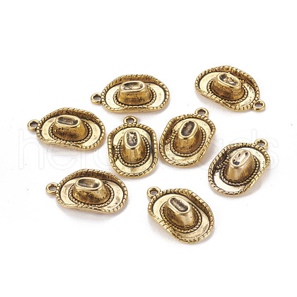 Tibetan Style Alloy Pendants TIBEP-4422-AG-NR-1