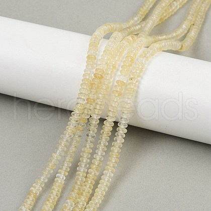 Watermelon Stone Glass Beads Strands G-U026-B03-4mm-1