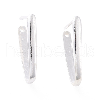 925 Sterling Silver Ice Pick Pinch Bails STER-D035-23S-02-1