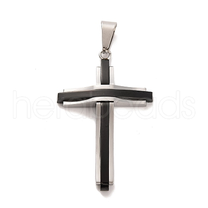 304 Stainless Steel Pendants STAS-Z080-07EB-1