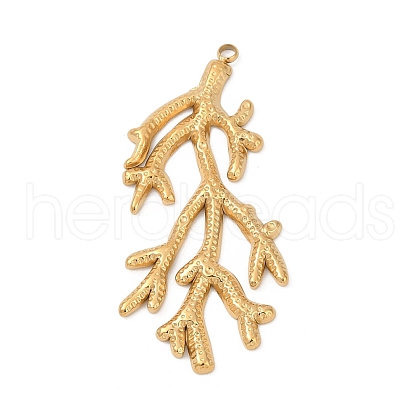 304 Stainless Steel Pendants STAS-C121-46B-G-1